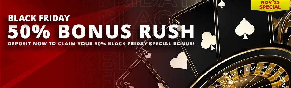 50% BONUS RUSH